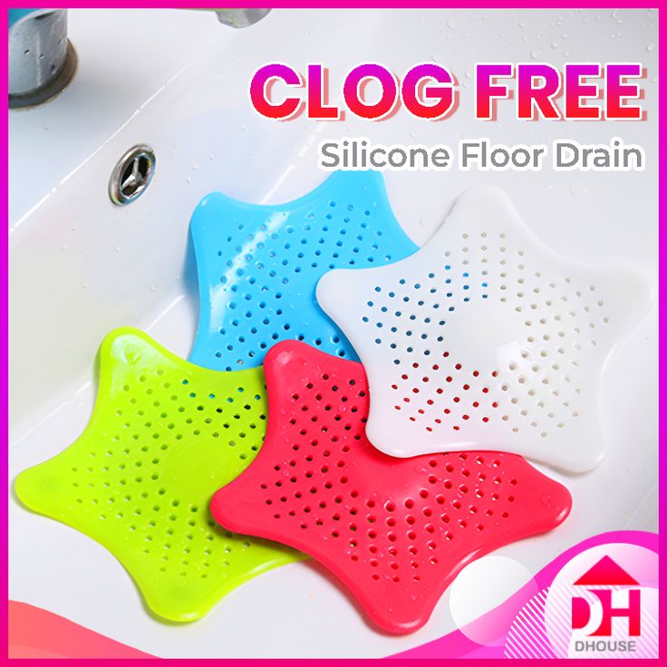 Star Shaped Silicone Strainer With Suction Cups