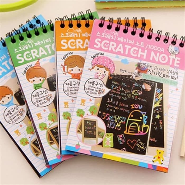 Scratch Note - Magic book