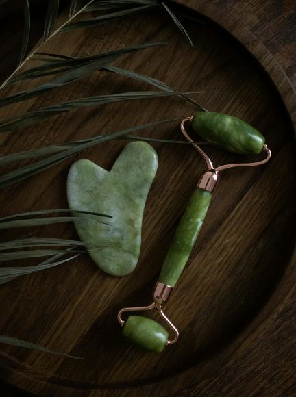 Jade roller Gua Sha Set