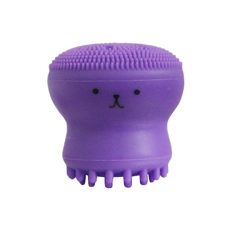 Octopus Shape Silicone Face Cleansing Brush Facial